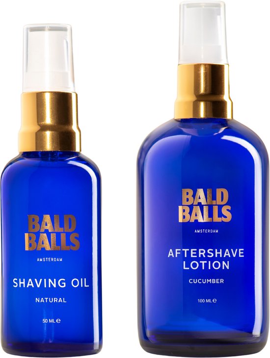 Bald Balls - Scheer en Verzorgingset - 2-delig