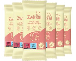 Zwitsal Goedemorgen Vochtige Washandjes - 6 x 20 stuks - Voordeelverpakking