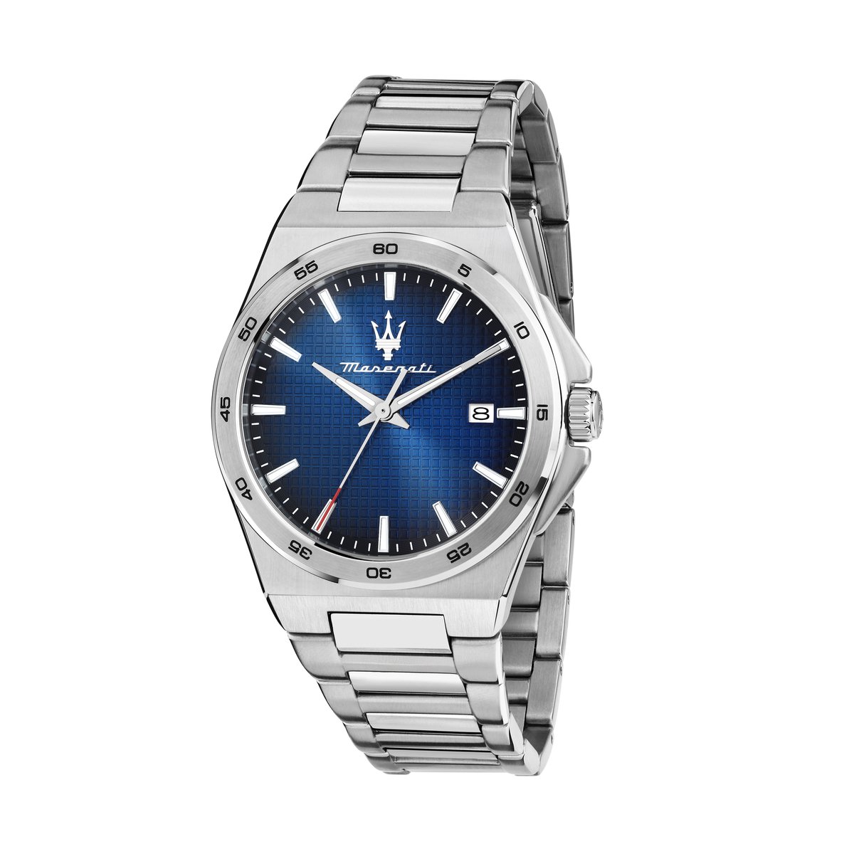 Maserati - Velocita - R8853153001 - watch - 3H - blauw - zilver - heren -horloge - 40 MM