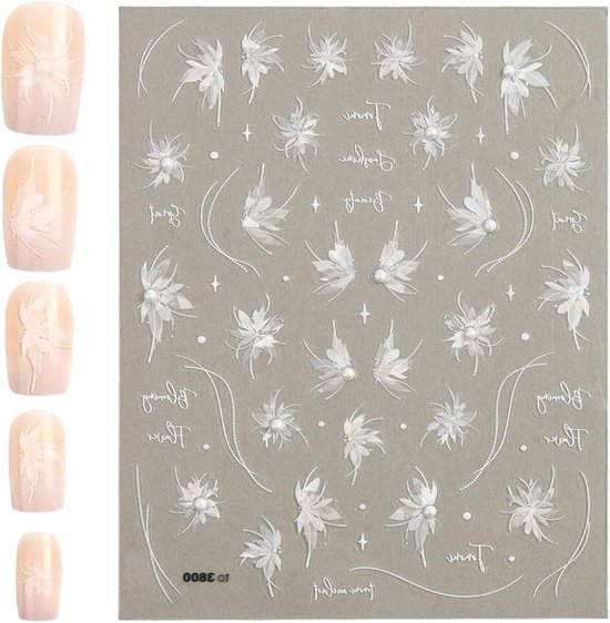 Yulakes 26 stuks parels glitter strass alfabet stickers Iron On Patches Applique A-Z Bling strass letters applicatie witte parel Engelse letter