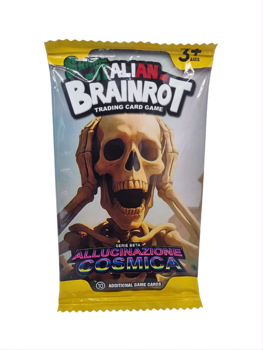 Happy Trendz® Italian Brainrot Spaar Kaarten – 4× Pack (40 cards) – Verzamelkaarten – TikTok Trend – Kids & Collectors
