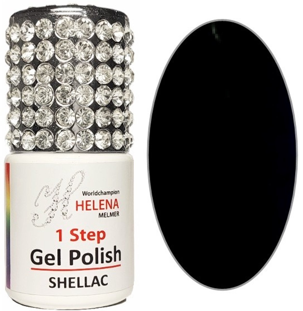 Helena - 1 Step Gel Polish - Zwart - 018
