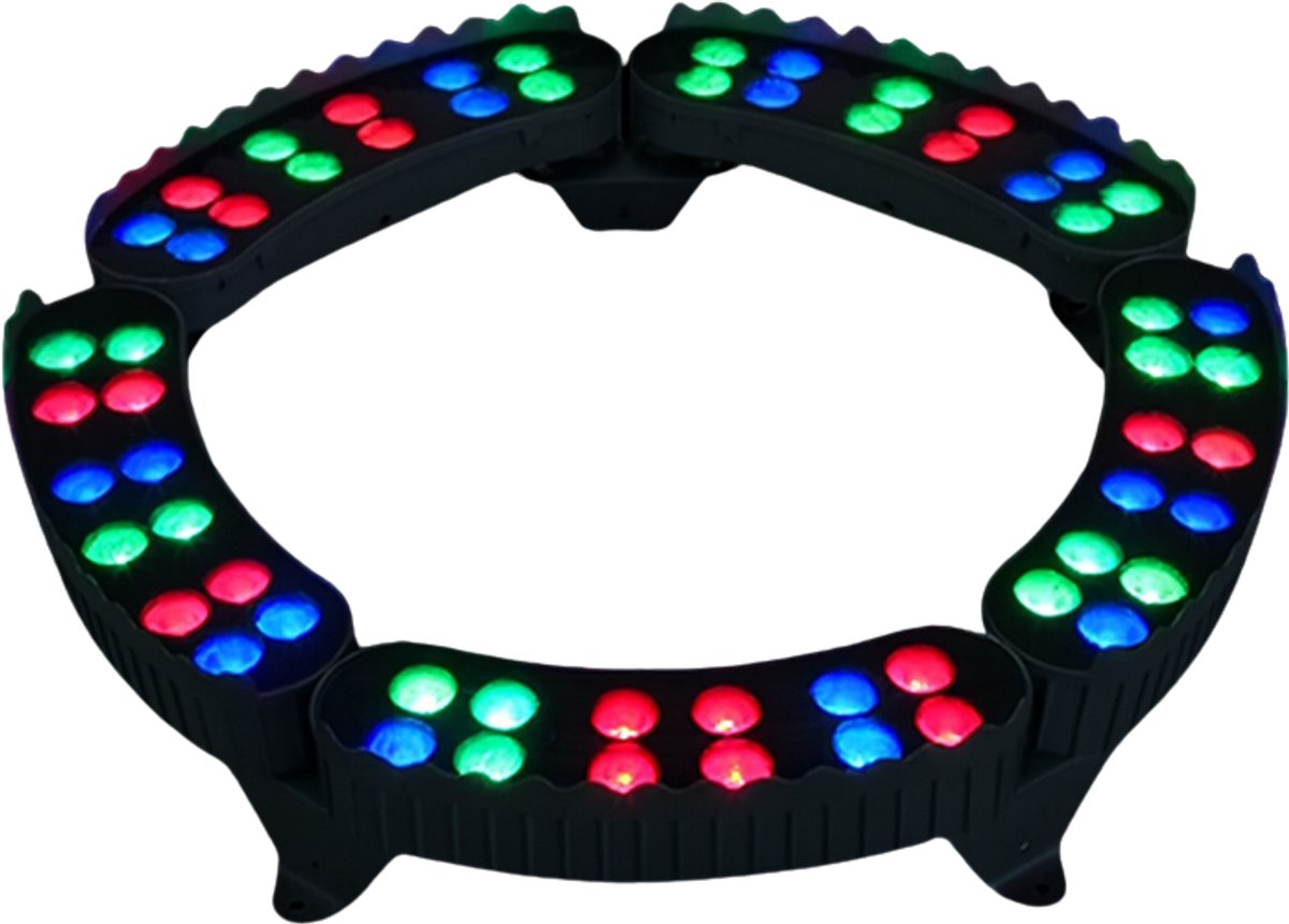 Studio Lyma Boomspot - Tuinspot - Tuinverlichting - Verlichting buiten - 5 delen - Diameter 31cm - RGB automatisch veranderen van kleur
