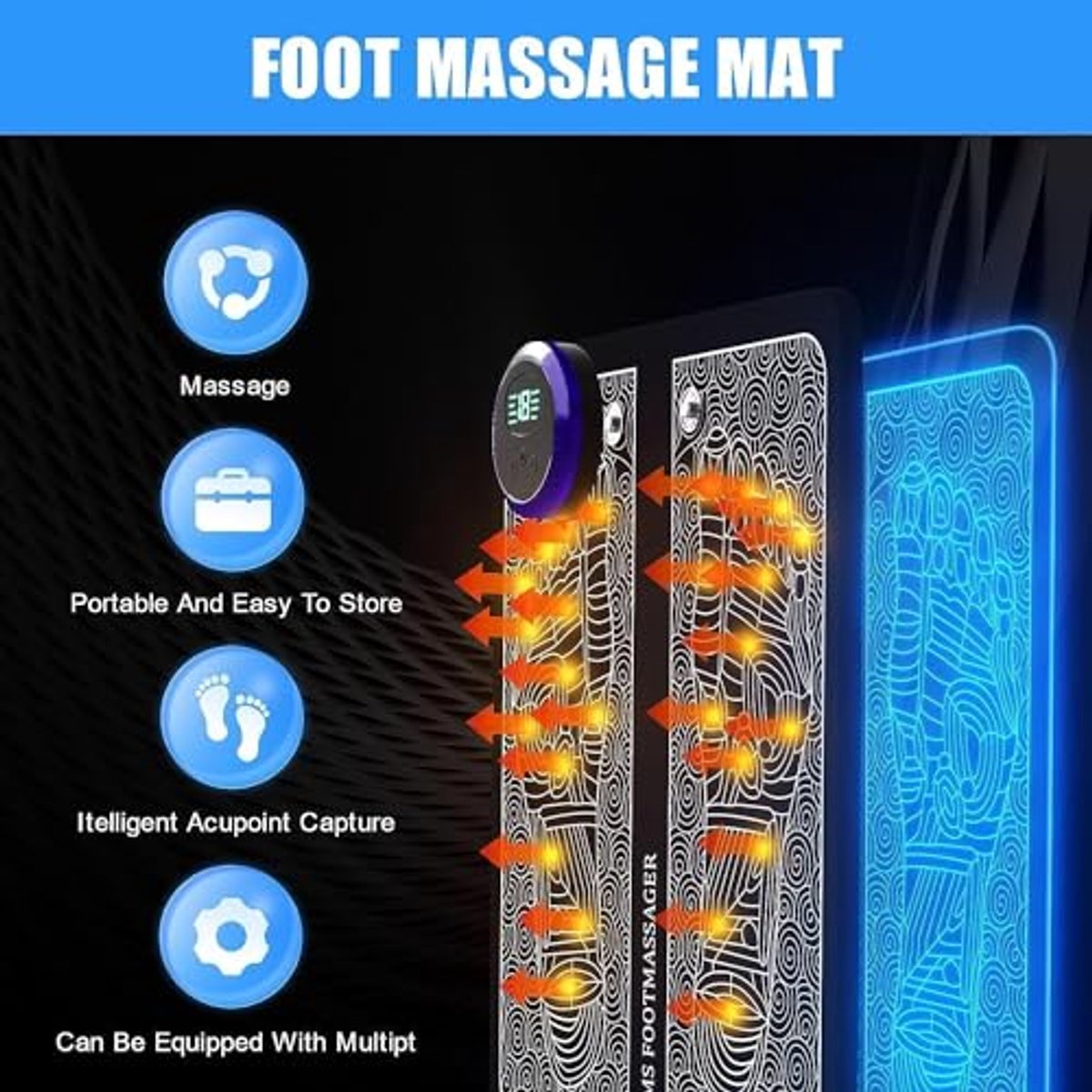 Voetmassageapparaat voor Pijnverlichting en Betere Circulatie