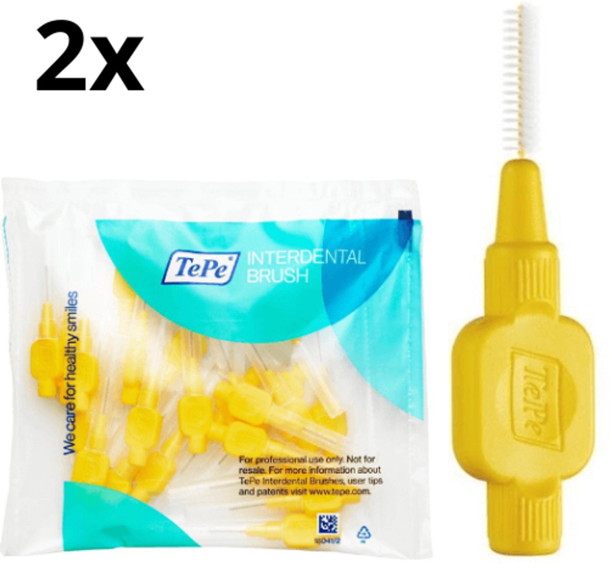 TePe Ragers Geel - 2 x 25 stuks - Voordeelverpakking