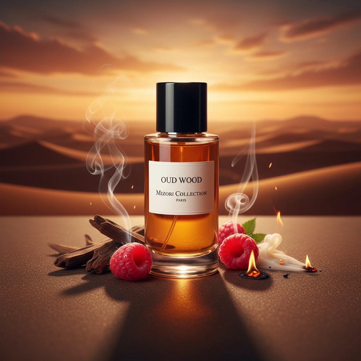 Oud Wood - Mizori Collection Paris - High Exclusive Perfume - Eau de Parfum - 50 ml - Niche Perfume