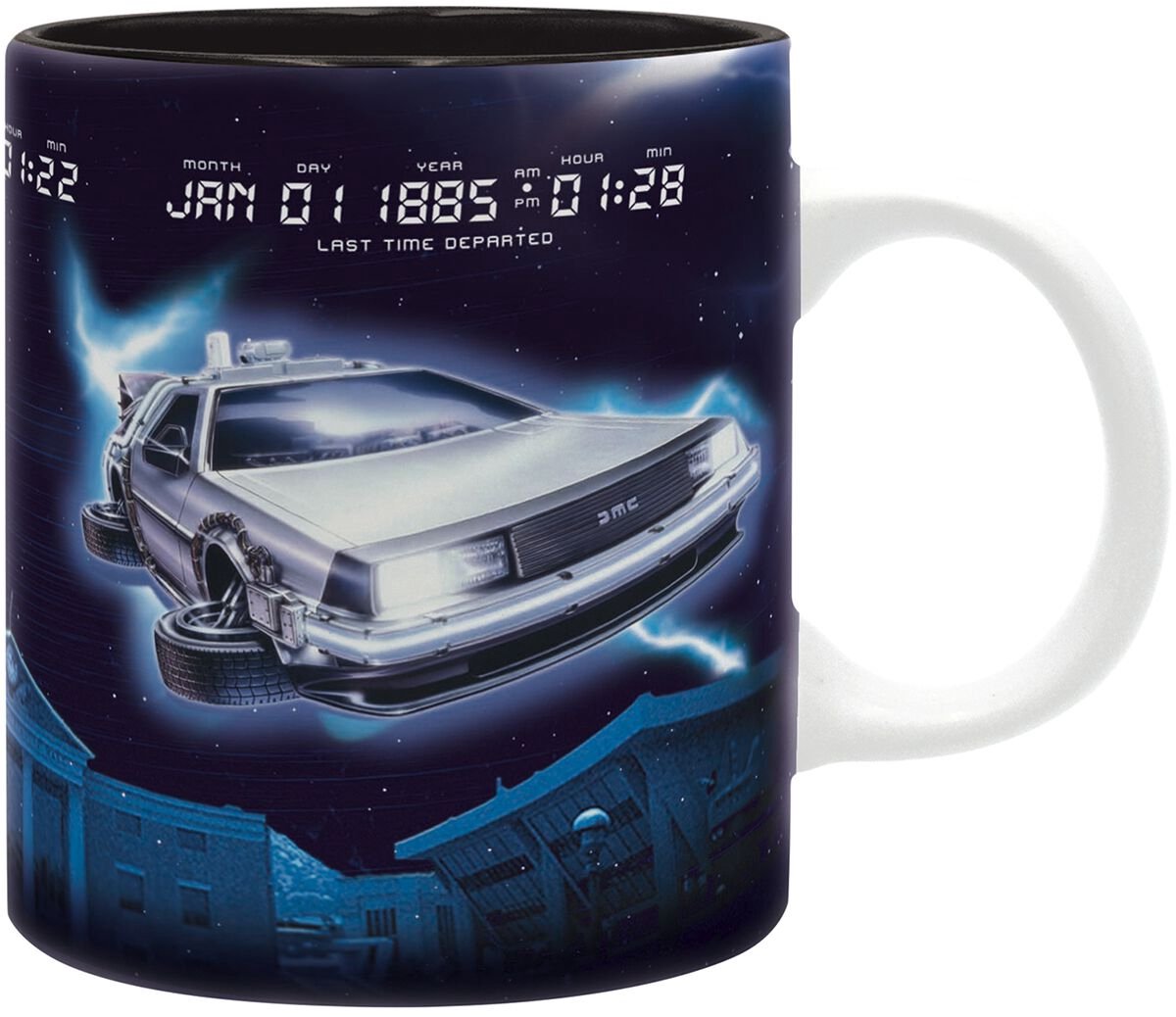 Back to the Future Delorean Beker - 320 ml - Kunststof