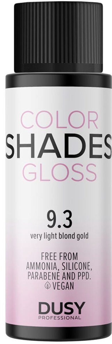 dusy professional Color Shades 9.3 Hell Hellblond Gold 60 ml