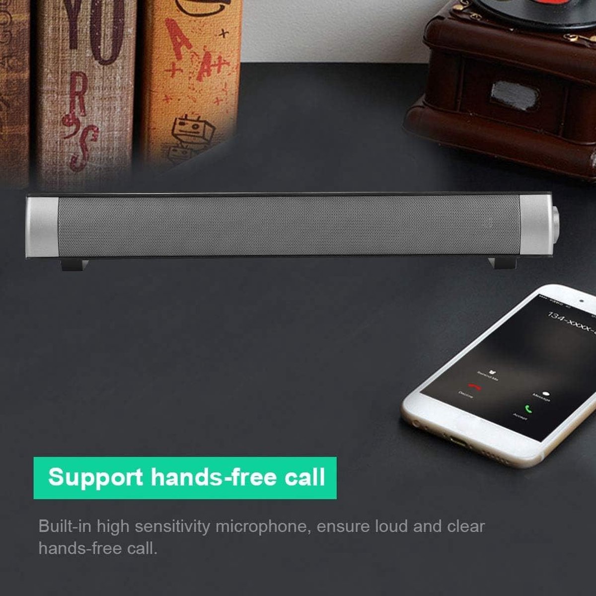 Bluetooth Soundbar - Draadloze Bluetooth Stereo Soundbar - afbeelding 2