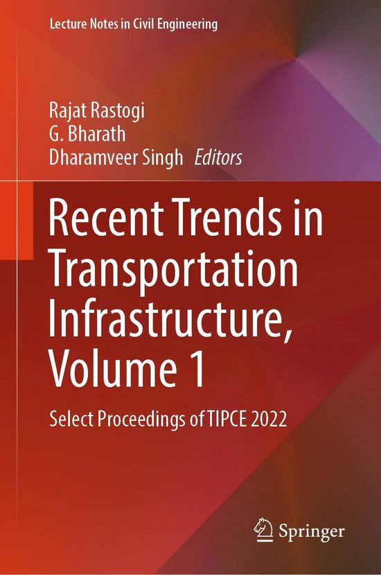 Engineering (R0) - Recent Trends in Transportation Infrastructure, Volume 1