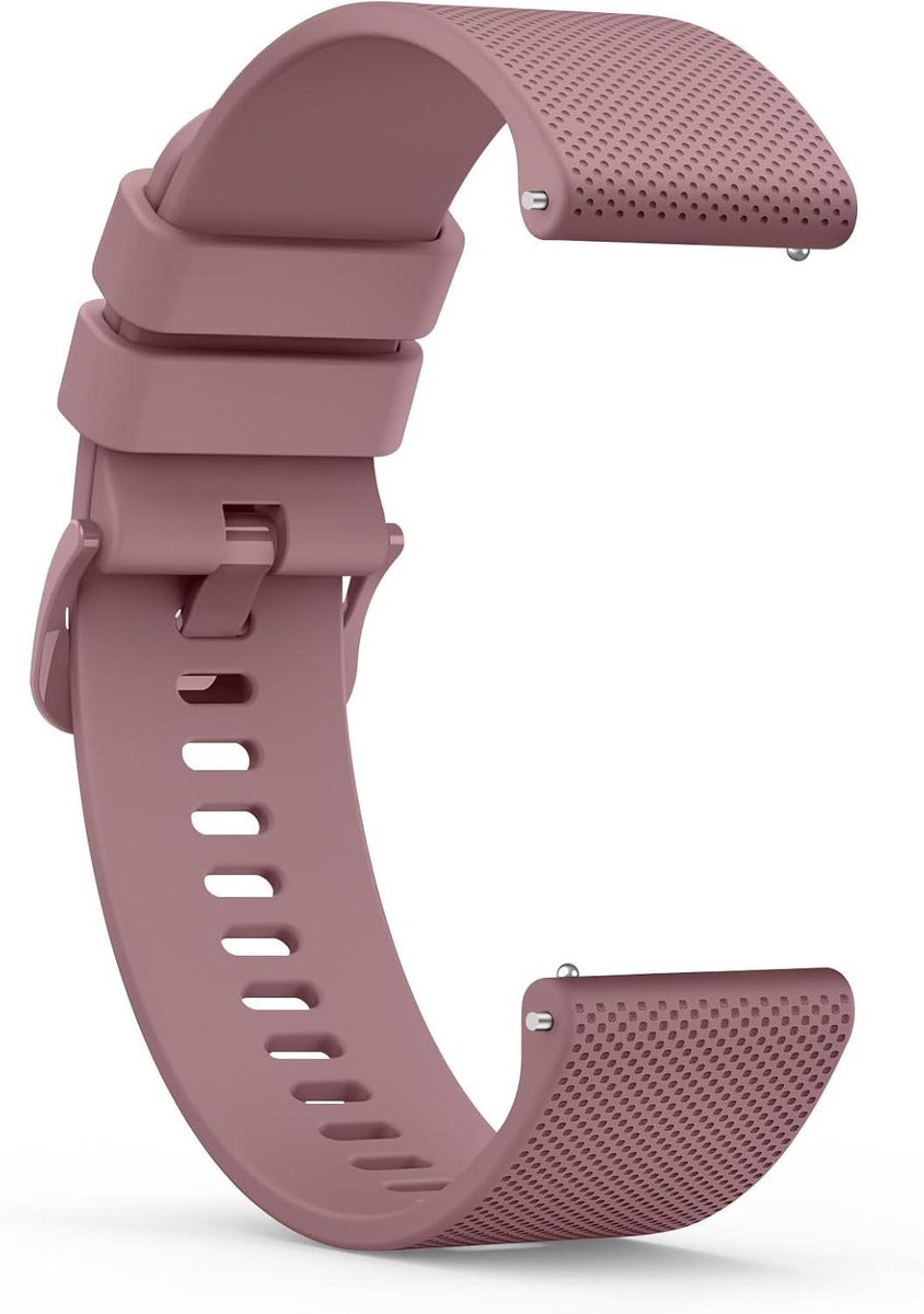 Allecto Plus - Siliconen reservehorlogeband 20 mm voor diverse Garmin smartwatches met 20 mm bandbreedte