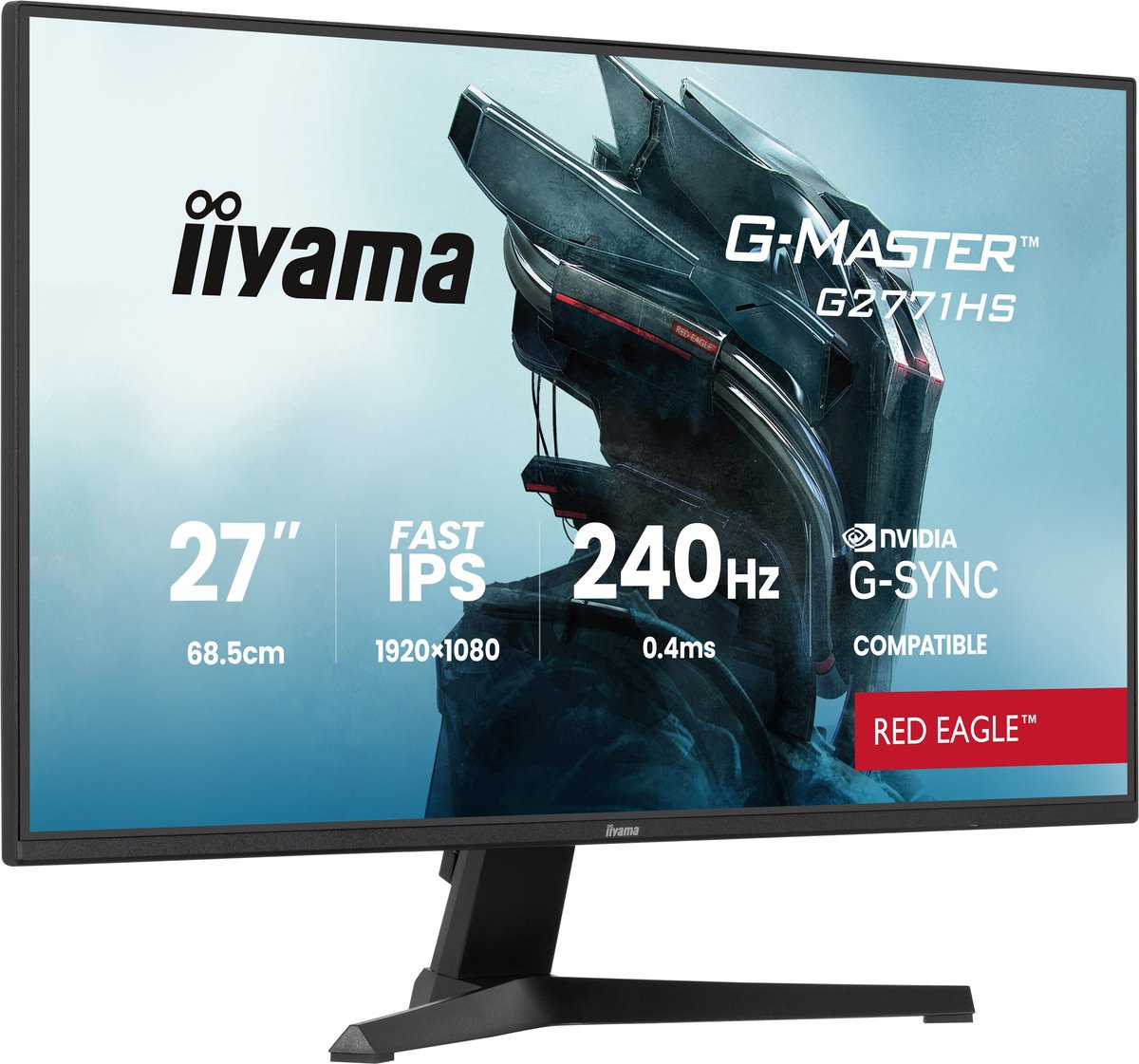 iiyama G-Master G2771HS-B1 Red Eagle - 27 inch - Full HD thumbnail 6
