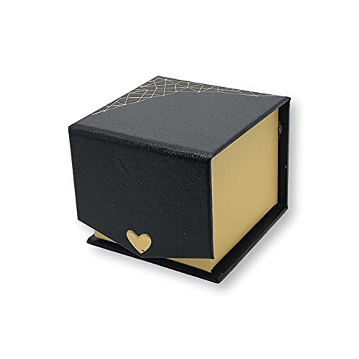 Luxe Kunstleren Ring Geschenkdoos voor Trouw- en Verlovingsringen