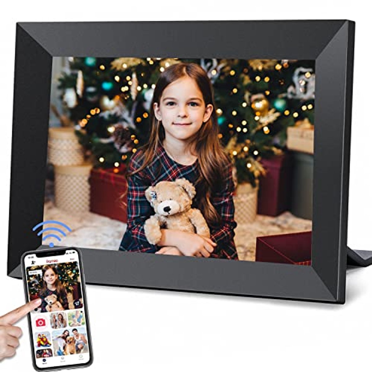 Digitale Fotolijst 10.1 inch - WiFi, IPS touchscreen, 16GB opslag, Full HD