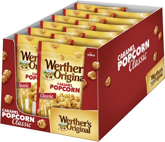 Werther's Original - Caramel Popcorn Classic - 12 x 140 grammes
