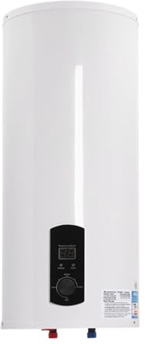 Elektrische warmwaterboiler 100 liter met LED-scherm en verticale installatie