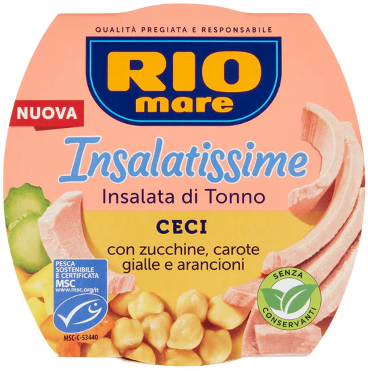 Rio Mare Insalatissime Kikkererwten en Tonijn 160g