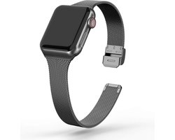 Jumada's bandje geschikt voor Apple watch - Applewatch Milanees Horloge Band - Zwart 38/40/41 MM Milanese Gesp Armband Voor Apple Watch Series 1/2/3/4/5/6/7/8/9/se