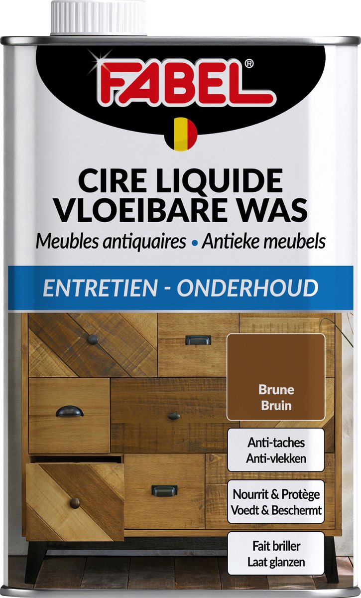 Fabel - Bruin - Vloeibare was - 1L