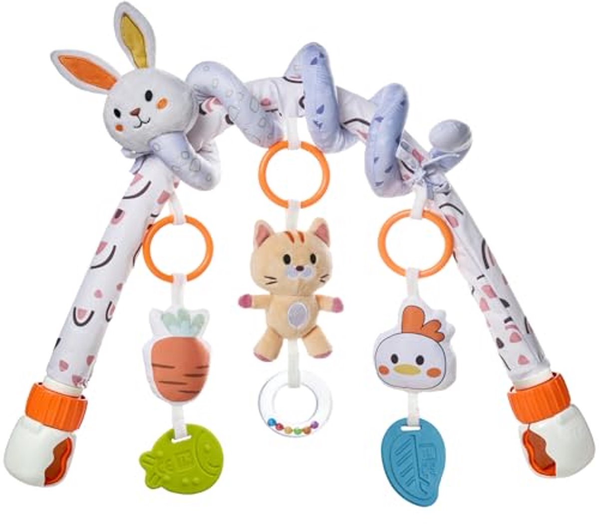 Image of Activity Spiraal Kinderwagen Speelgoed voor Baby's 0-12 maanden