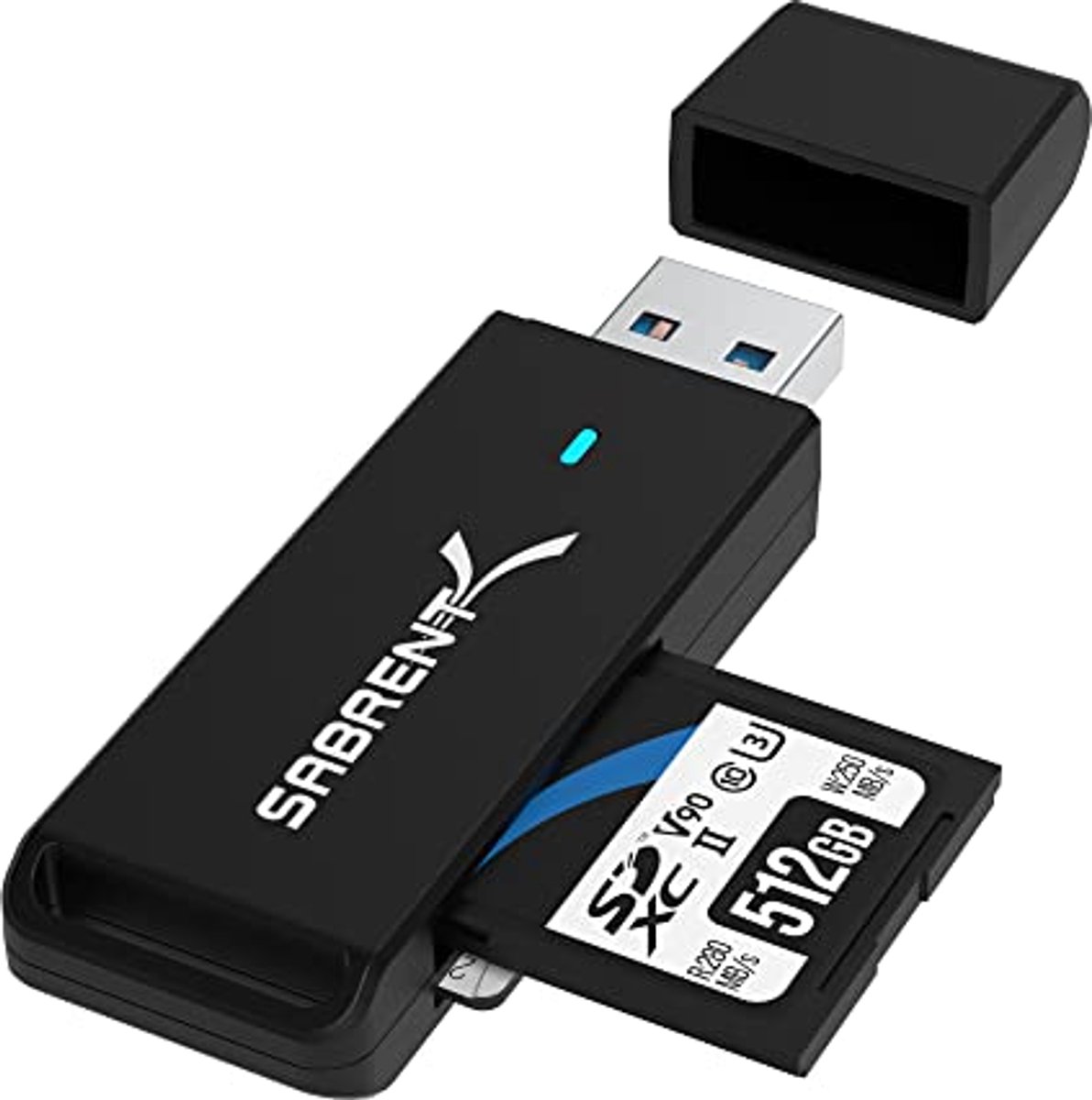 USB 3.0 Micro SD en SD Kaartlezer voor Snelle Gegevensoverdracht