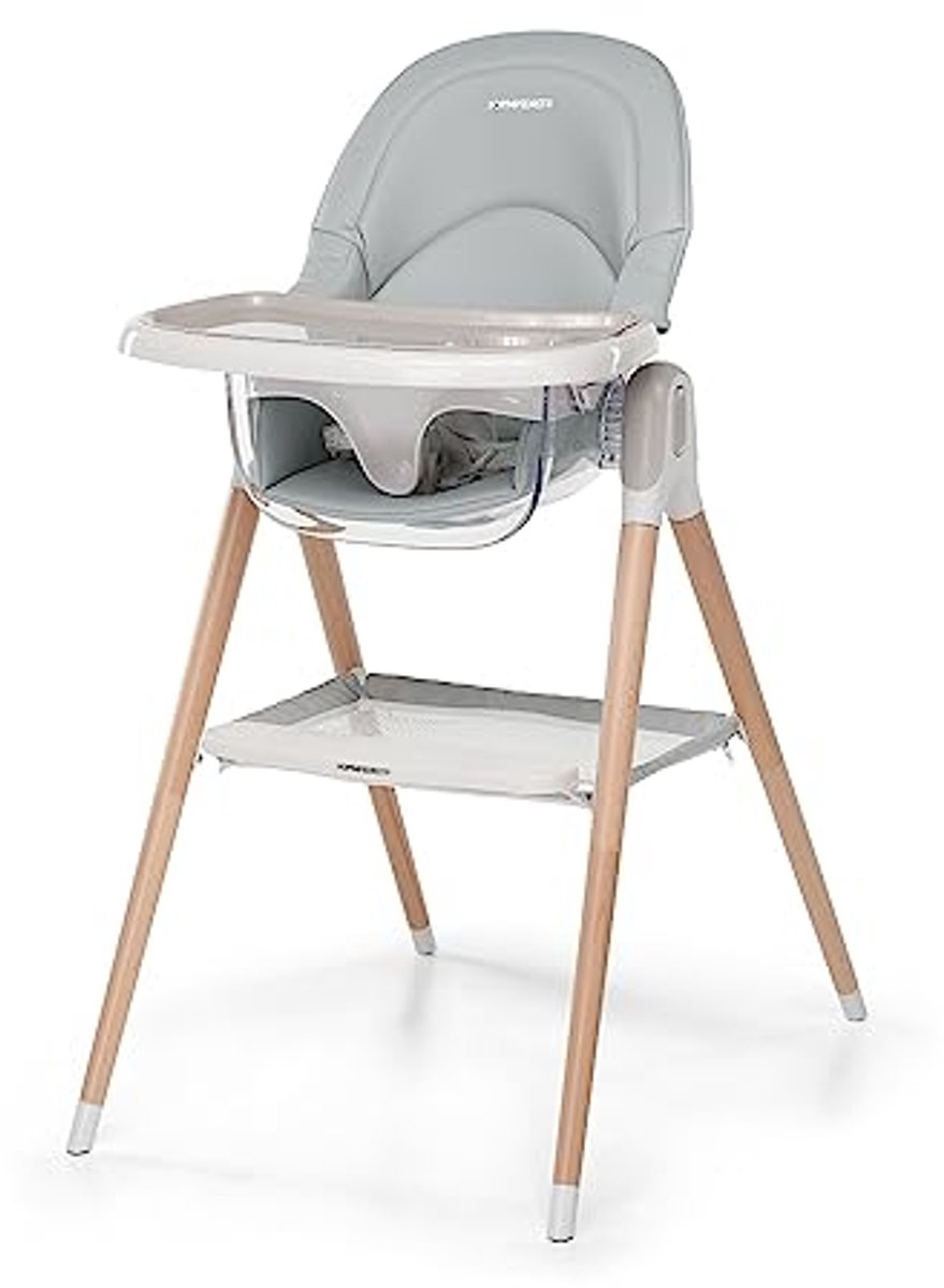 Ergonomische kinderstoel en babystoel voor kinderen van 6 maanden tot 3 jaar - verstelbaar en wasbare bekleding