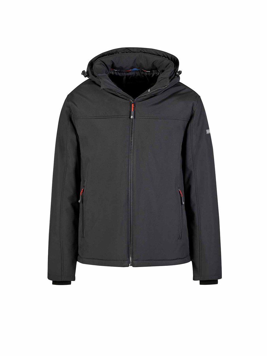 STØRVIK Bengt Softshell Winterjas Winddicht Gevoerd Heren - Maat 2XL - Zwart
