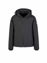 Veste d'hiver softshell STØRVIK Bengt doublée coupe-vent pour homme - Taille XL - Zwart