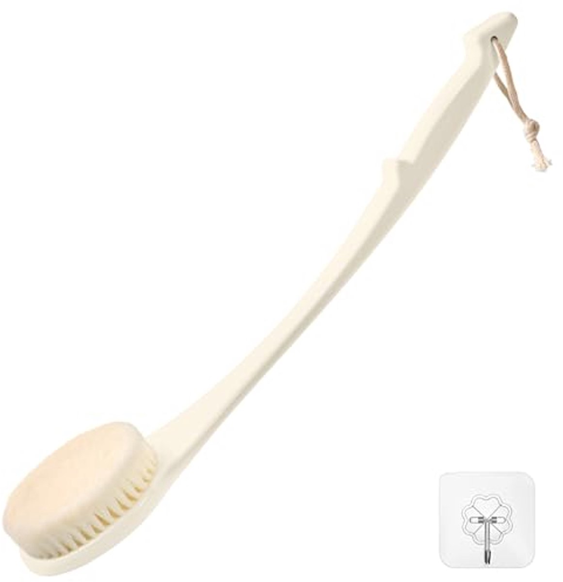 Exfoliërende Doucheborstel 17 Inch voor Lichaamsverzorging