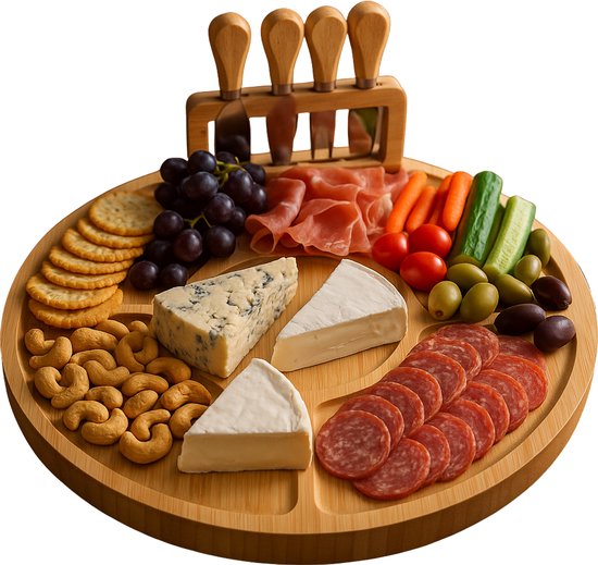 Kicinn Plank - Tapas - Rond - Planche de service