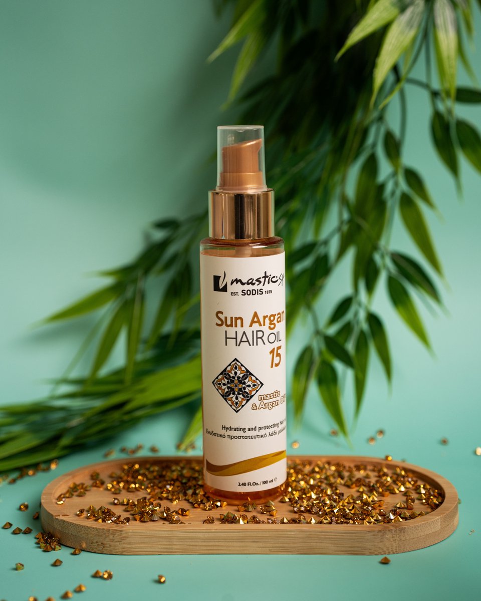 MasticSpa Sun Argan Hair Oil SPF 15