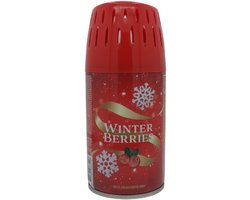 Winter Luchtverfrisser Automatic Refill - Winter Berries | 1x 250ml - Universele Refill | Kerst - Limited Edition