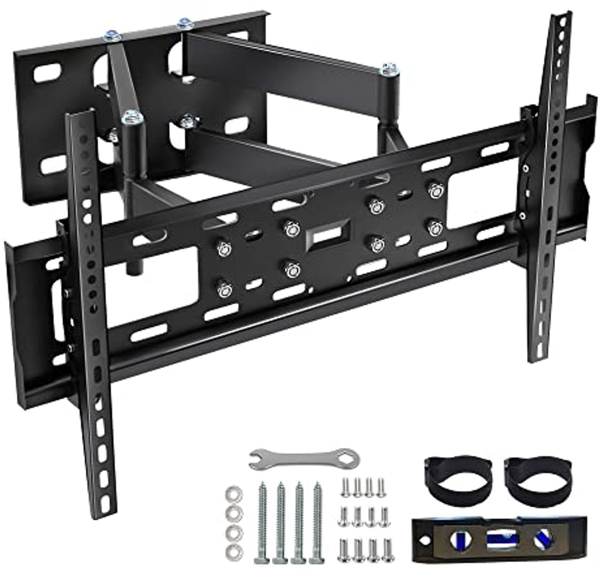Verstelbare en draaibare TV-wandhouder voor gebogen en platte televisies (32-75 inch)
