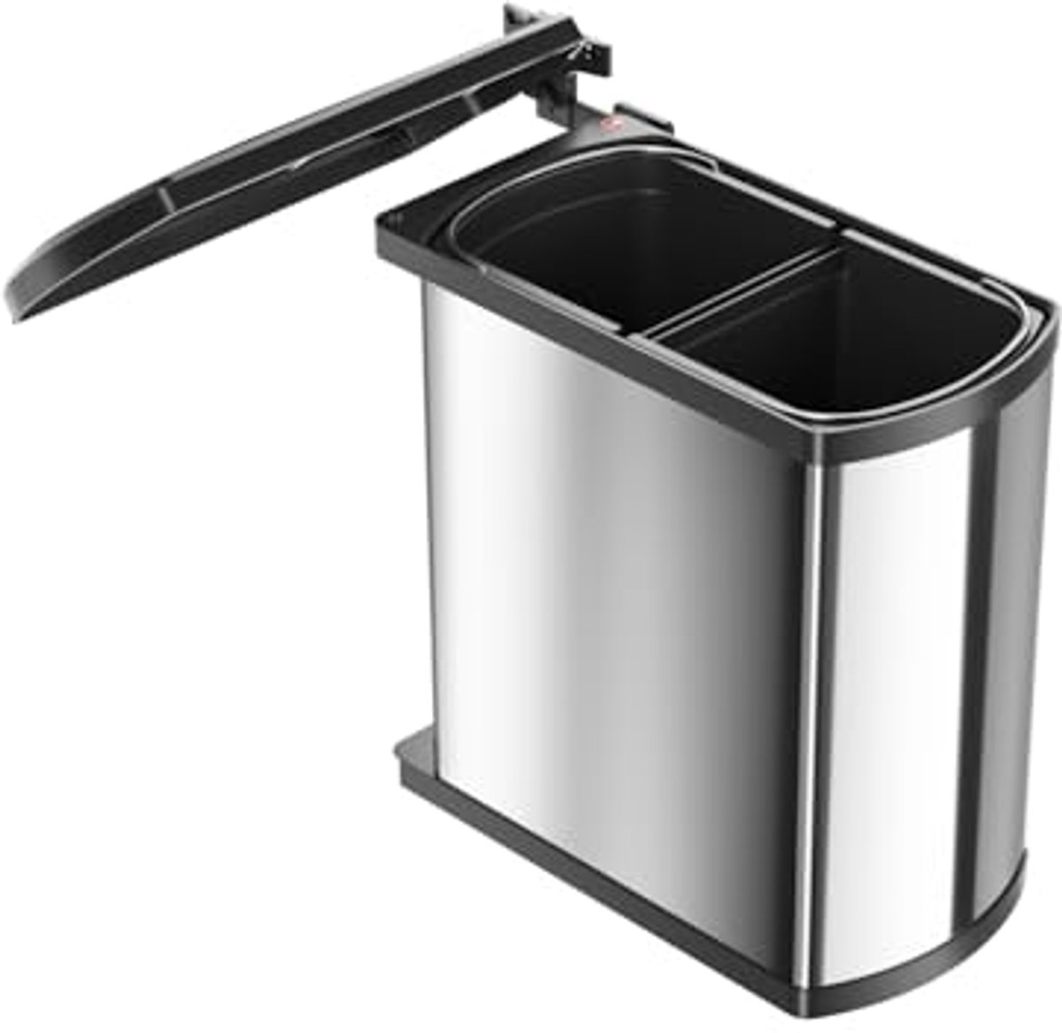 Draaibare Inbouw Afvalemmer 16L voor Keuken met Automatisch Deksels