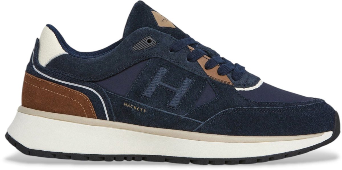 Hackett London Leren sneakers Otto Run