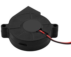 Richer-R 3D-printerventilator DC 12/24 V, 50 x 15 mm radiale ventilator, turbineventilator, koellichaam, kit, accessoires voor 3D-printer (12 V)