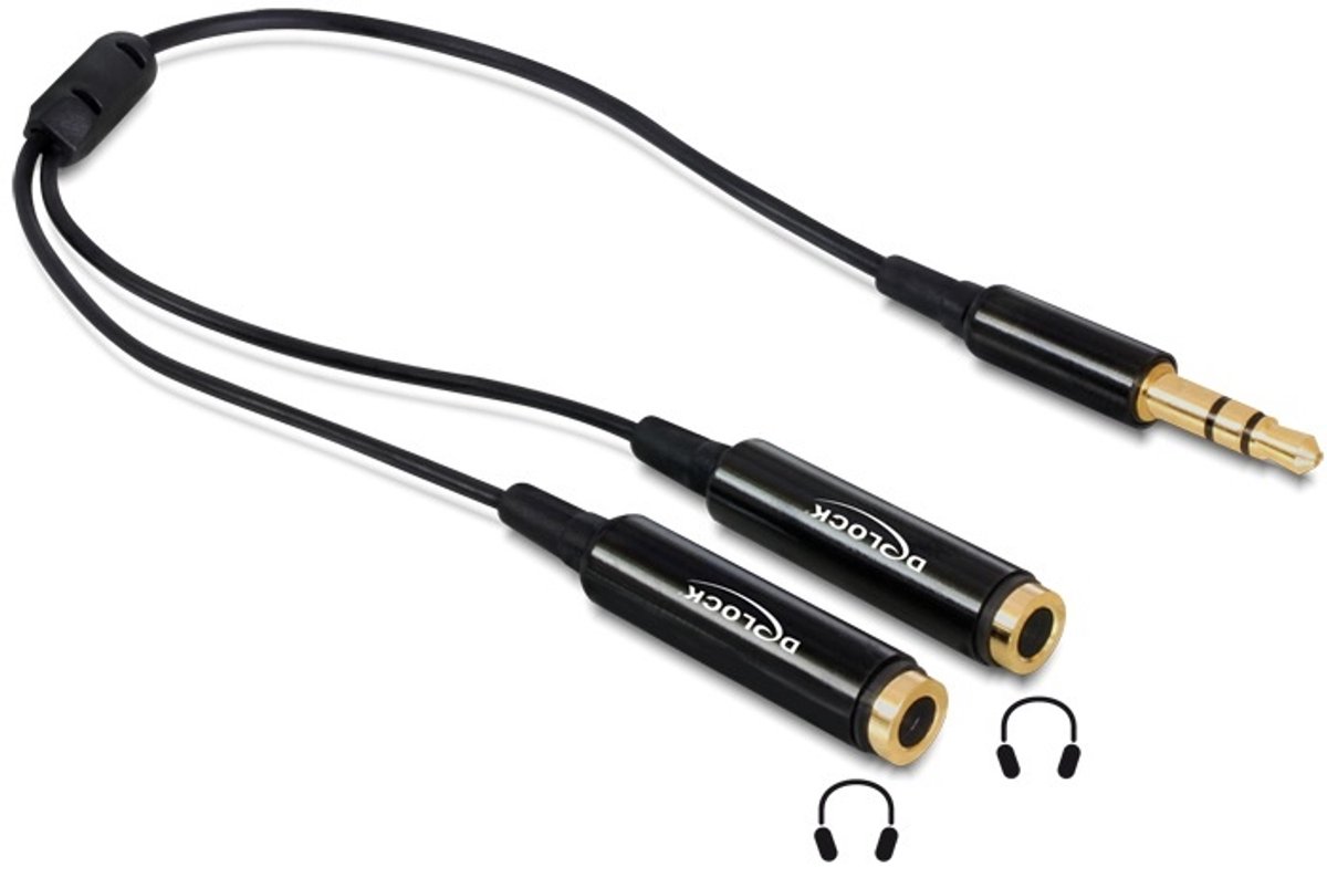 Delock - Jack Splitter - iPad jack kabel