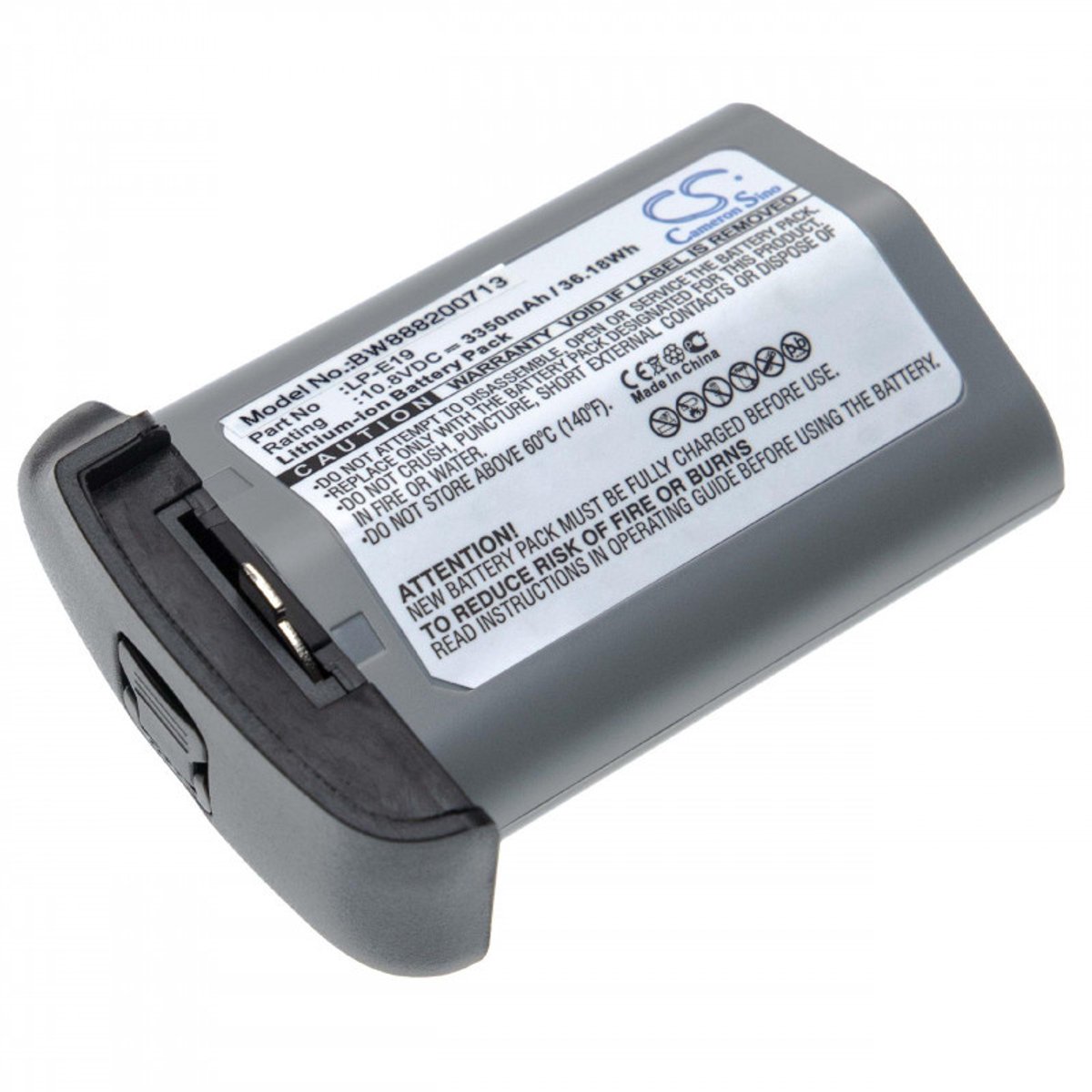Camera accu compatibel met Canon LP-E19 / 3350 mAh