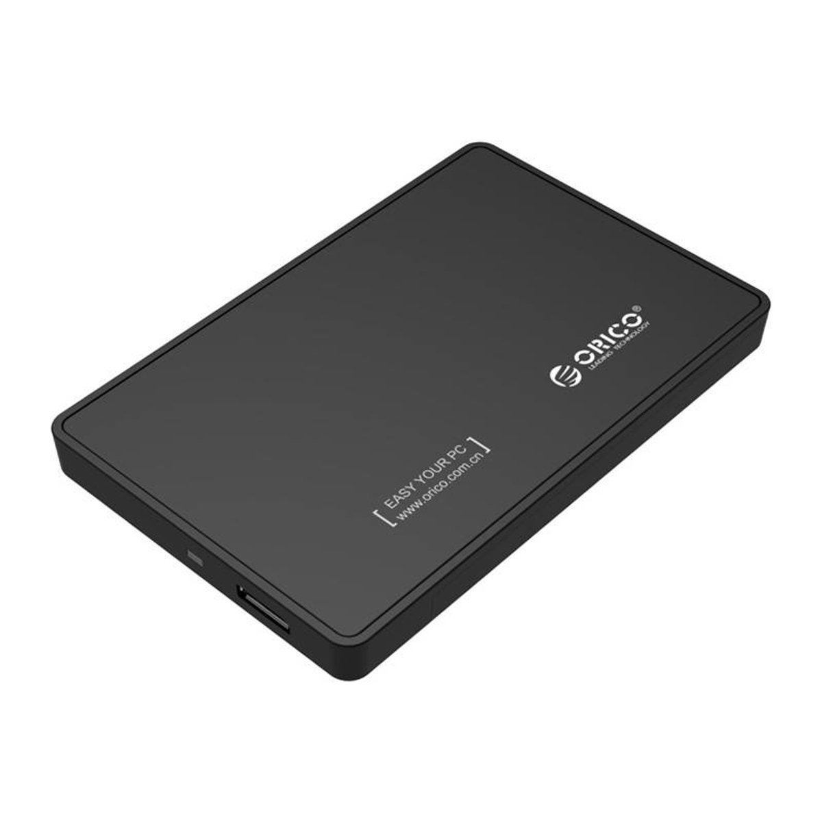 Orico HDD behuizing voor 2,5'' SATA HDD/SSD - USB3.0 (Micro USB) / kunststof / zwart