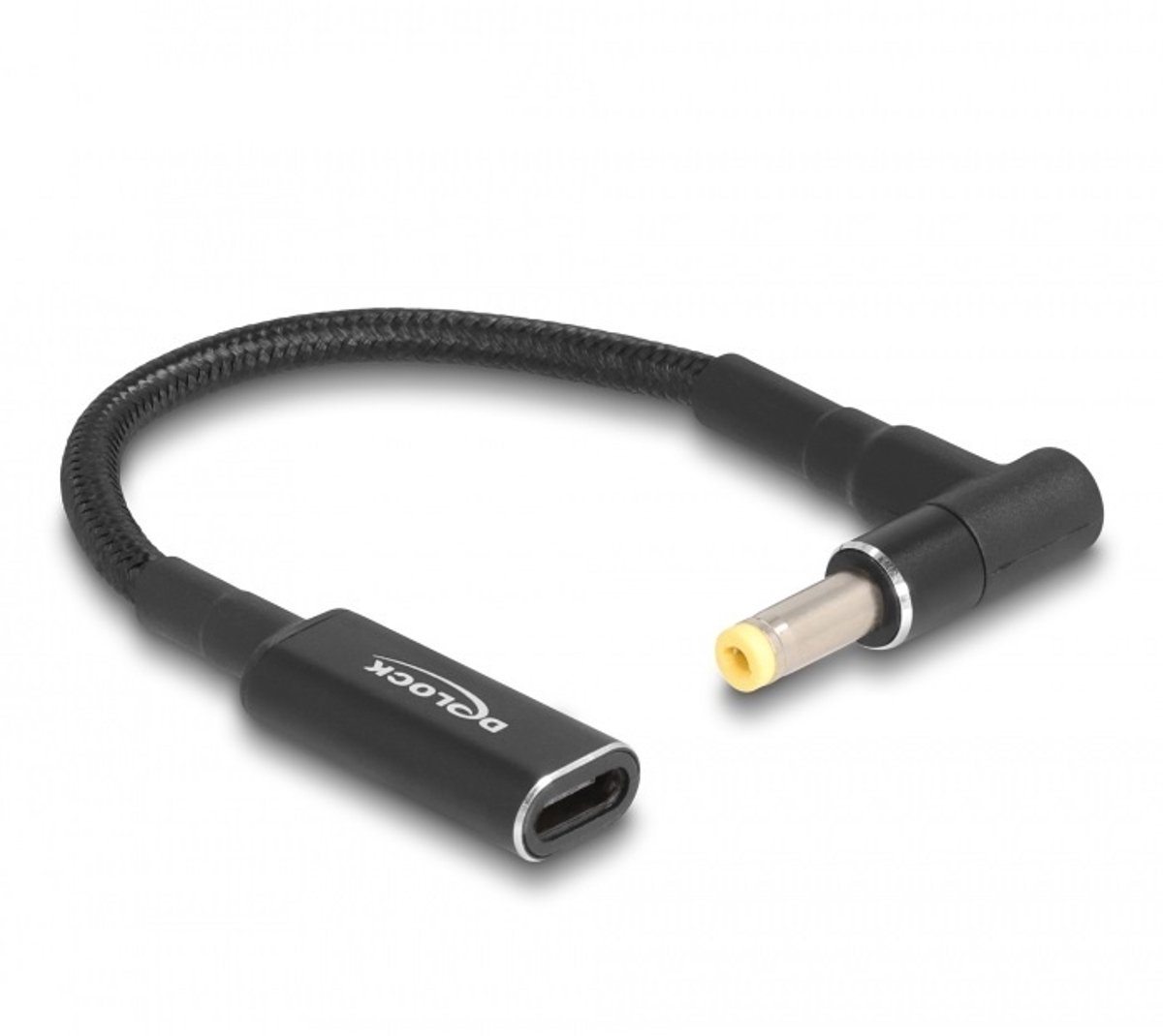 Image of USB-C naar HP en Compaq notebook laadadapter | 4,8 x 1,7mm | 0,15 meter