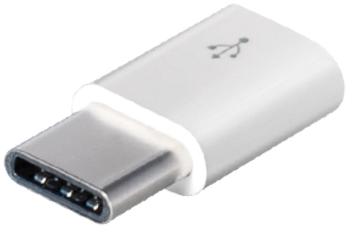 USB-C (m) - USB Micro B (v) adapter - USB2.0 / wit