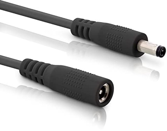 CABLEPELADO DC Splitterkabel 2-Wege 18 AWG 15cm 5,5x2,1mm Max. 12V – Für CCTV Kameras, Router, DVR