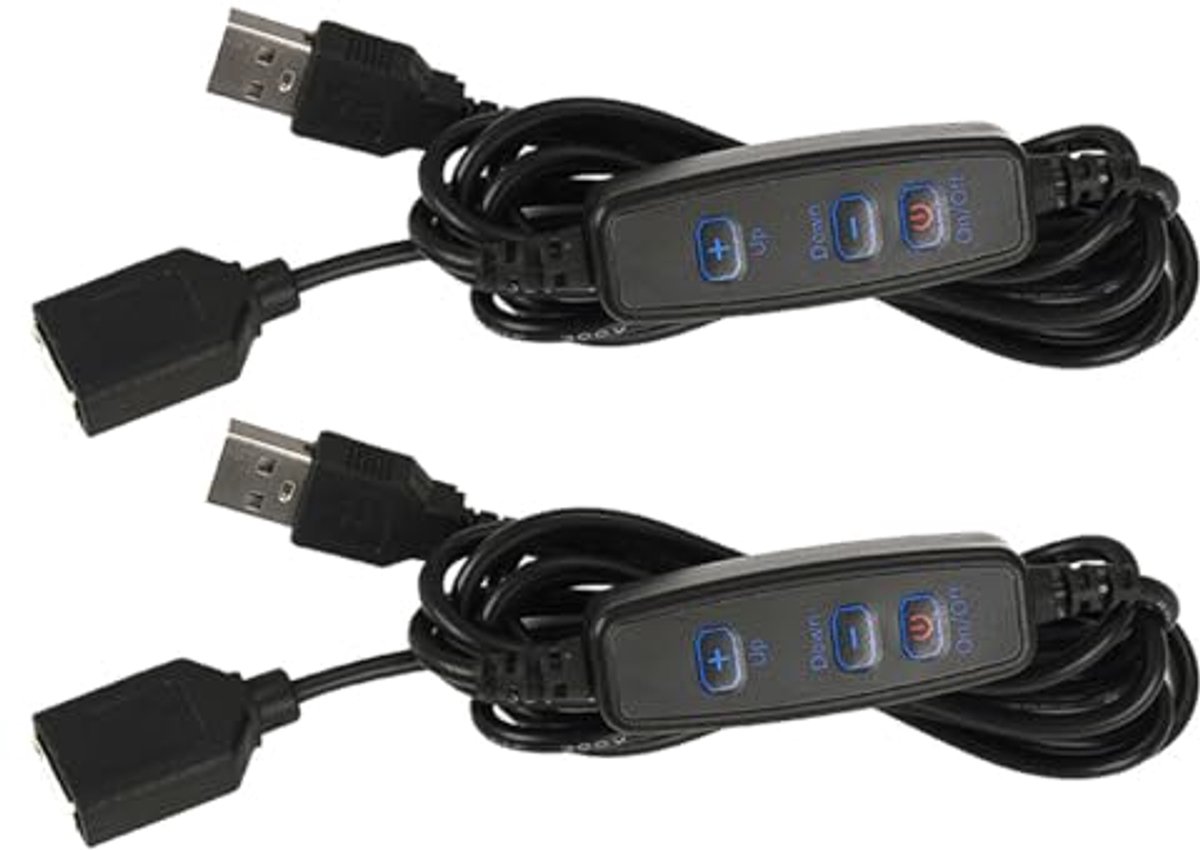 Dimmer Switch voor USB Lichtstrip - 10 Posities - 2m