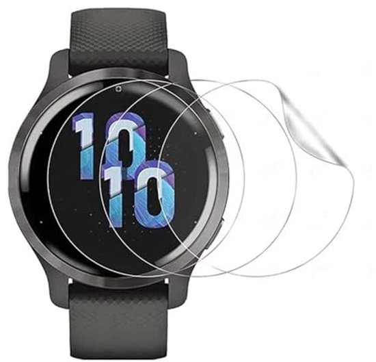 Hydrogel Film Screen Protector voor 45mm Smartwatch - Transparant, HD Clear, Ultra Dun, Zelf Genezend - 5 Stuks