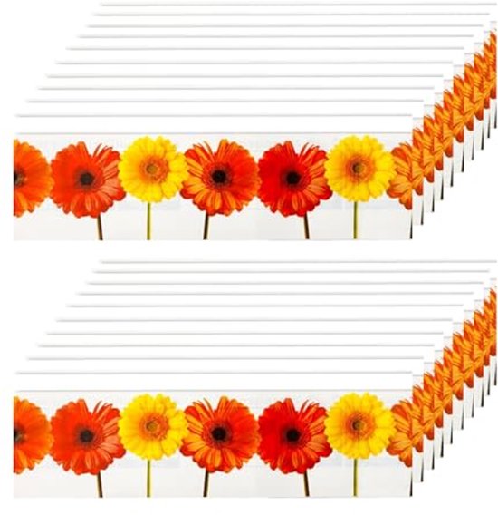 Pièges à mouches d'intérieur à motif floral, 30 pièces – Pièges à insectes réutilisables et plaques adhésives pour Fenêtres