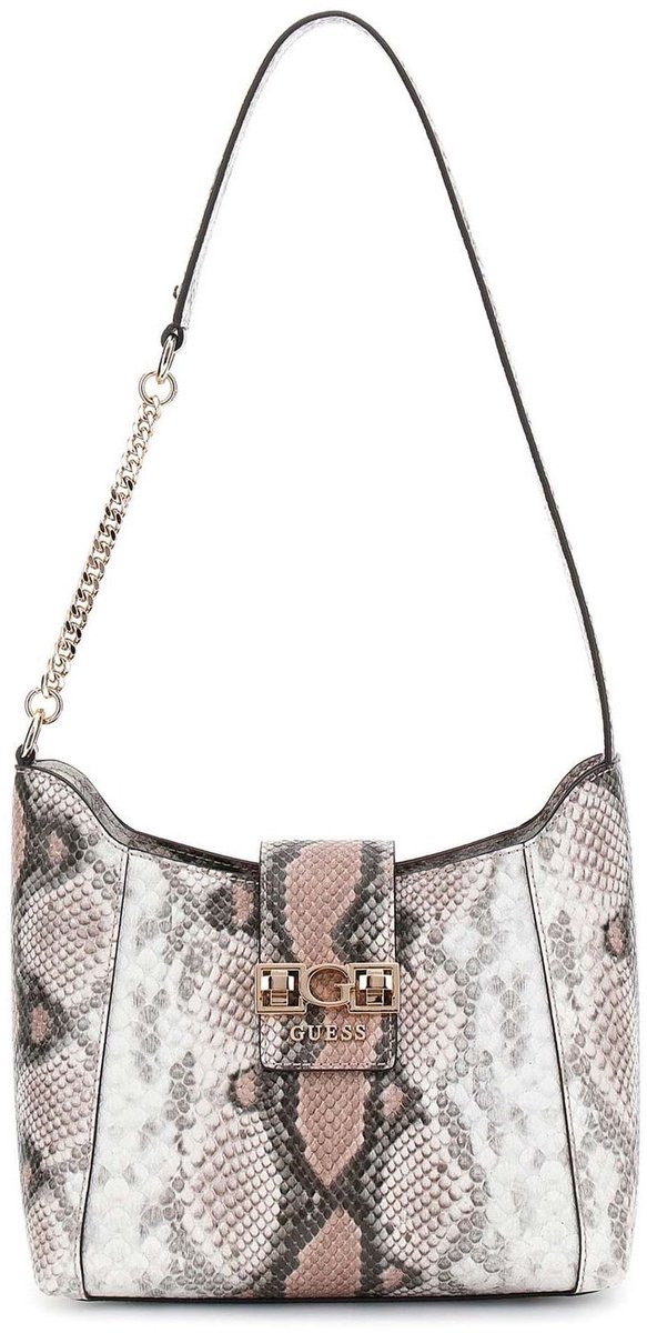 GUESS schoudertas Jane Hobo Bag Lotus Multi wit