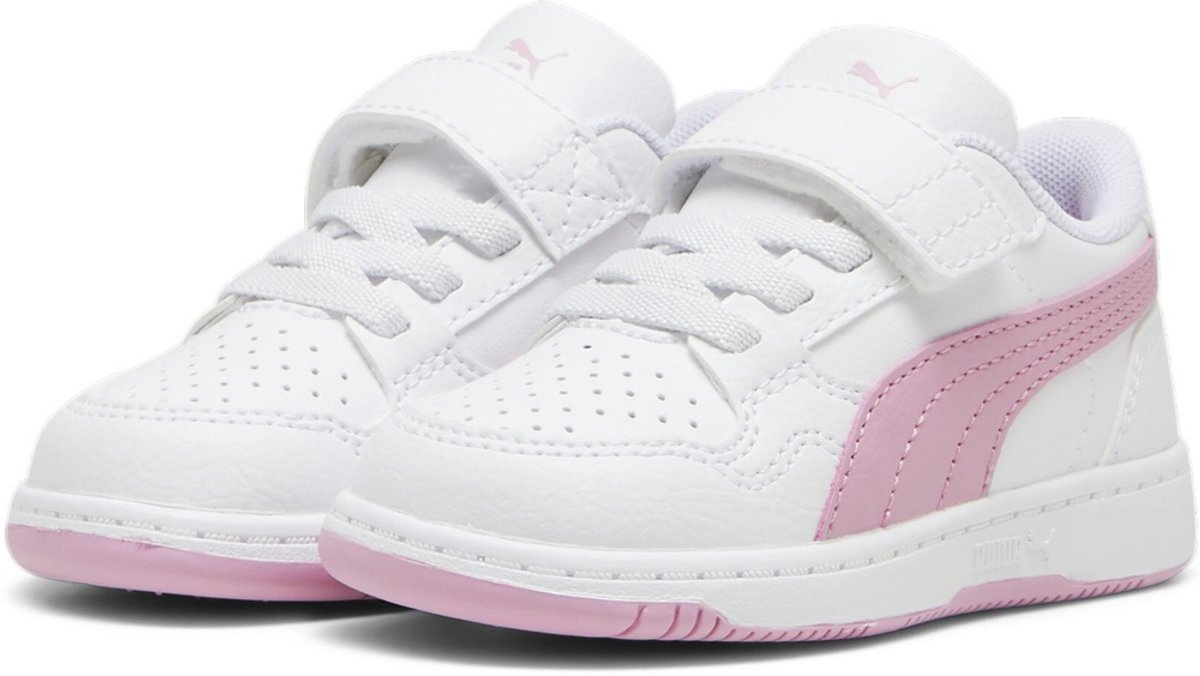 Puma kinderschoenen Low Reb-L AC+ Inf 398996 Puma -Mauve-Magenta Gleam Wit
