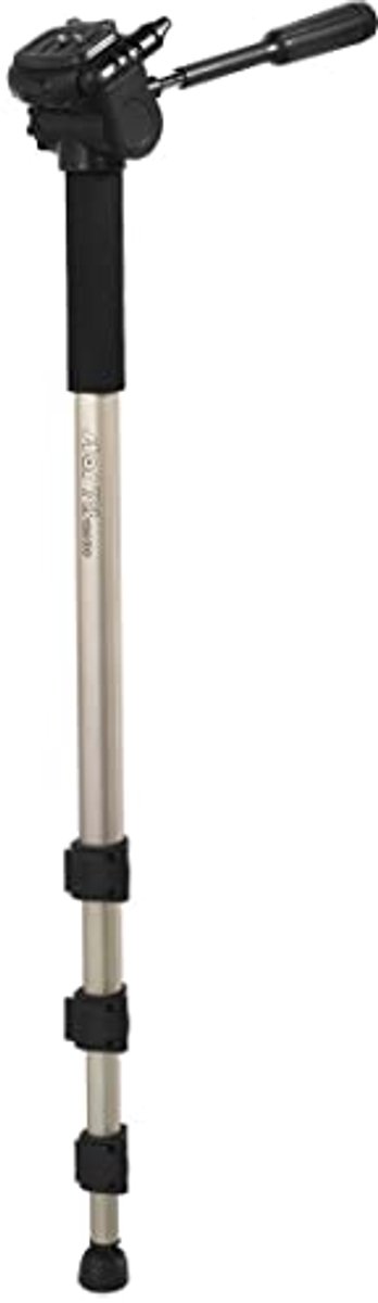 Zilveren Monopod Statief voor Schudvrije Foto's
