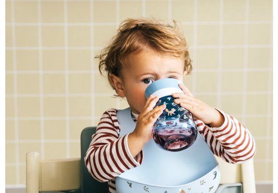 Mepal Mio 360° drinkbeker - 200 ml - Makkelijk vast te houden - Kinderservies - Sunshine & Rainbow van Mepal — afbeelding 5
