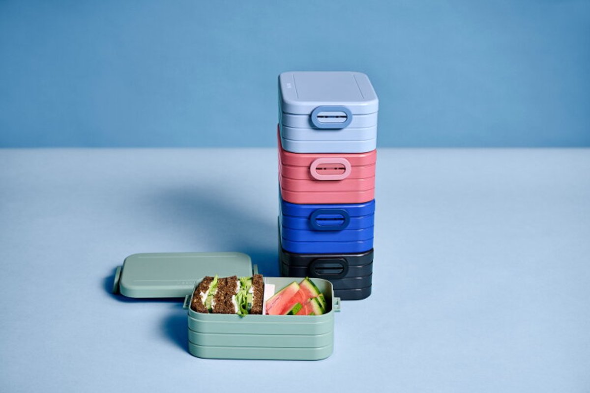 Mepal Lunchbox large - Broodtrommel - 8 boterhammen - Nordic black — cadeau in Cadeau-ideeën - foto 6
